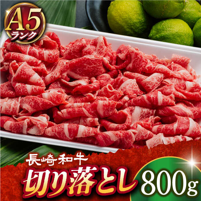 [ A5 ] 切り落とし 800g 長崎和牛[小値賀町][有限会社肉の相川] [DAR031] 肉 牛肉 和牛 A5ランク こま切れ 小間切れ 黒毛和牛 贅沢 26000 26000円