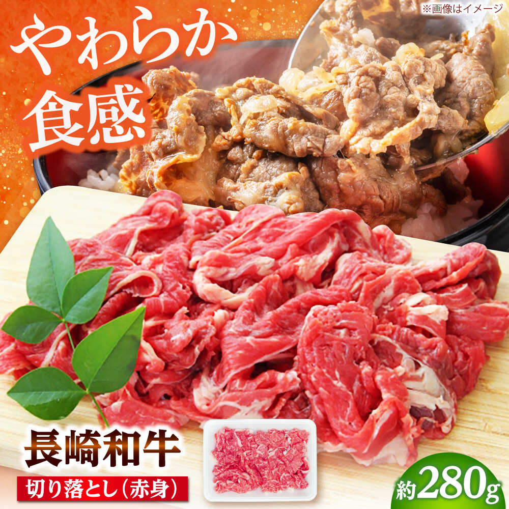 長崎和牛 切り落とし(赤身)280g [佐世保エスディー食品株式会社]