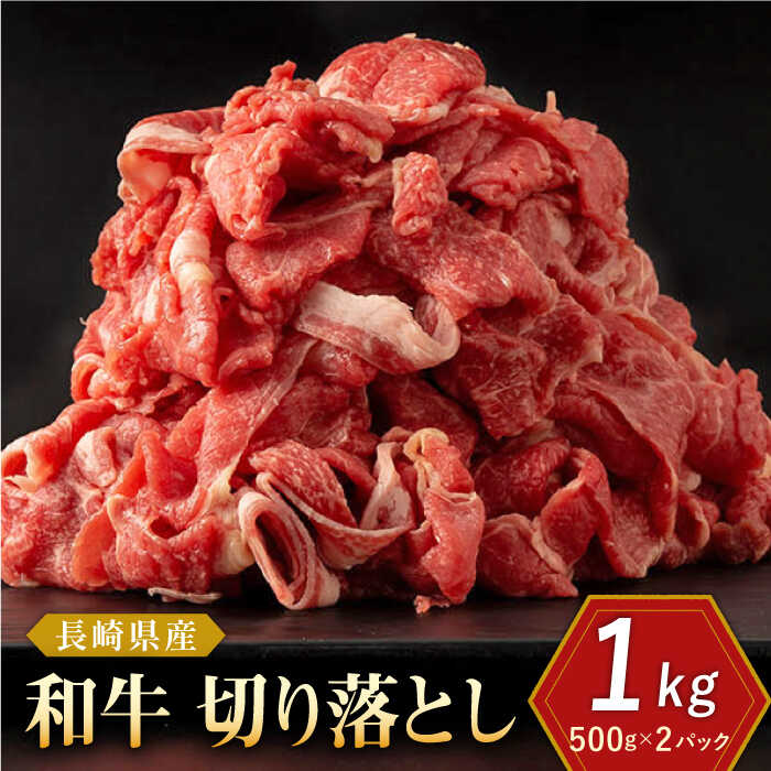 17位! 口コミ数「0件」評価「0」長崎県産 和牛 切り落とし 1kg（500g×2パック)【合同会社肉のマルシン】[QBN002]