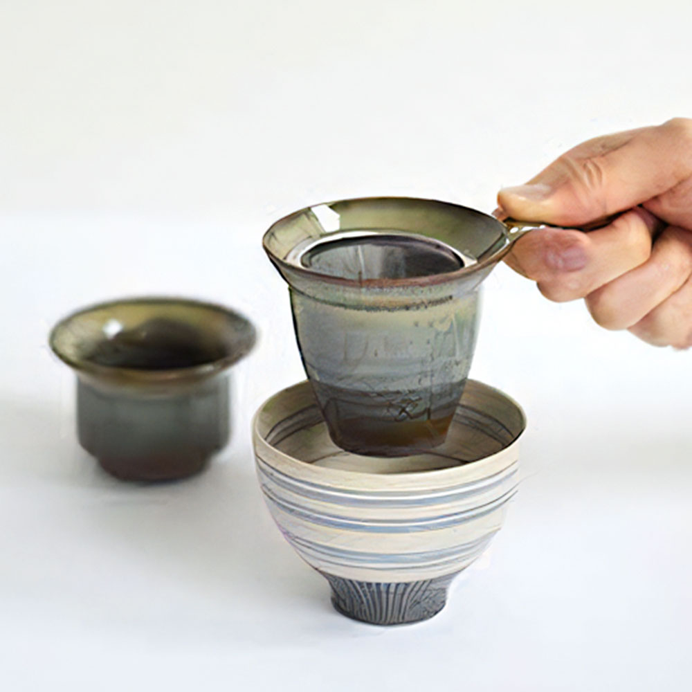 お茶やコーヒーにも「おひとり急須」 小代焼 陶器 急須 キッチン用品 食器 工芸品 日本製 熊本県 送料無料