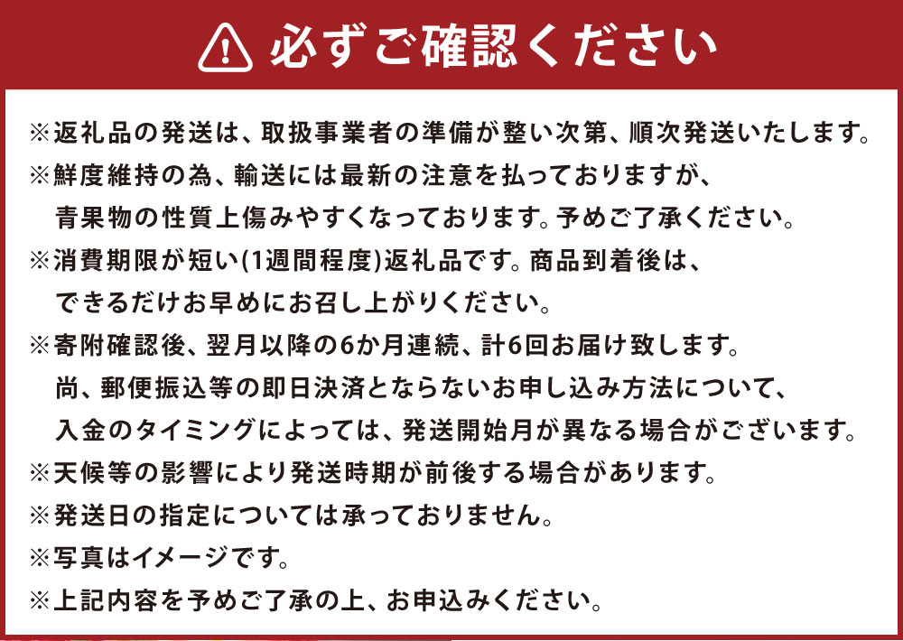 【ふるさと納税】【6ヶ月定期便】熊本県 フルー...の紹介画像3