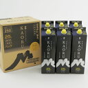 【ふるさと納税】本格米焼酎 白岳KAORU パック 1800ml×6本 セット 25度 米焼酎 お酒 酒 球磨焼酎 焼酎 アルコール 人吉 球磨 九州 熊本県 ...