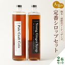 【ふるさと納税】熊本・人吉球磨地域よりお届け!人気の定番のシロップセット 2本 ヤングジンジャーシロップ ペールクラフトコーラ シロップ セット 詰合せ 詰め合...