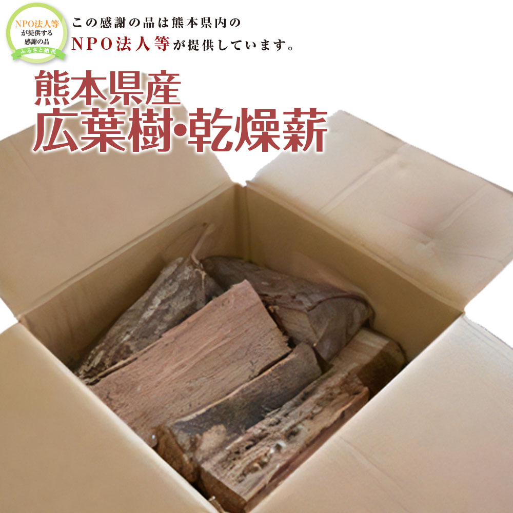 広葉樹・乾燥薪 1箱約20kg 焚き木 薪ストーブ 広葉樹 広葉樹ミックス 火付け 薪セット 薪 人口乾燥 乾燥薪 アウトドア 日用品 キャンプ 九州 熊本県 送料無料