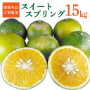 【ふるさと納税】 【規格外品】スイートスプリング ご家庭用 15kg ...(4)