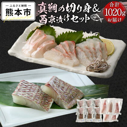 真鯛の切り身&サクセット 真鯛 切り身 6パック 600g サク 5パック 420g セット 1020g 鯛 鮮魚 魚 切身 熊本県 天草 冷凍 養殖 新鮮 鮮度 送料無料