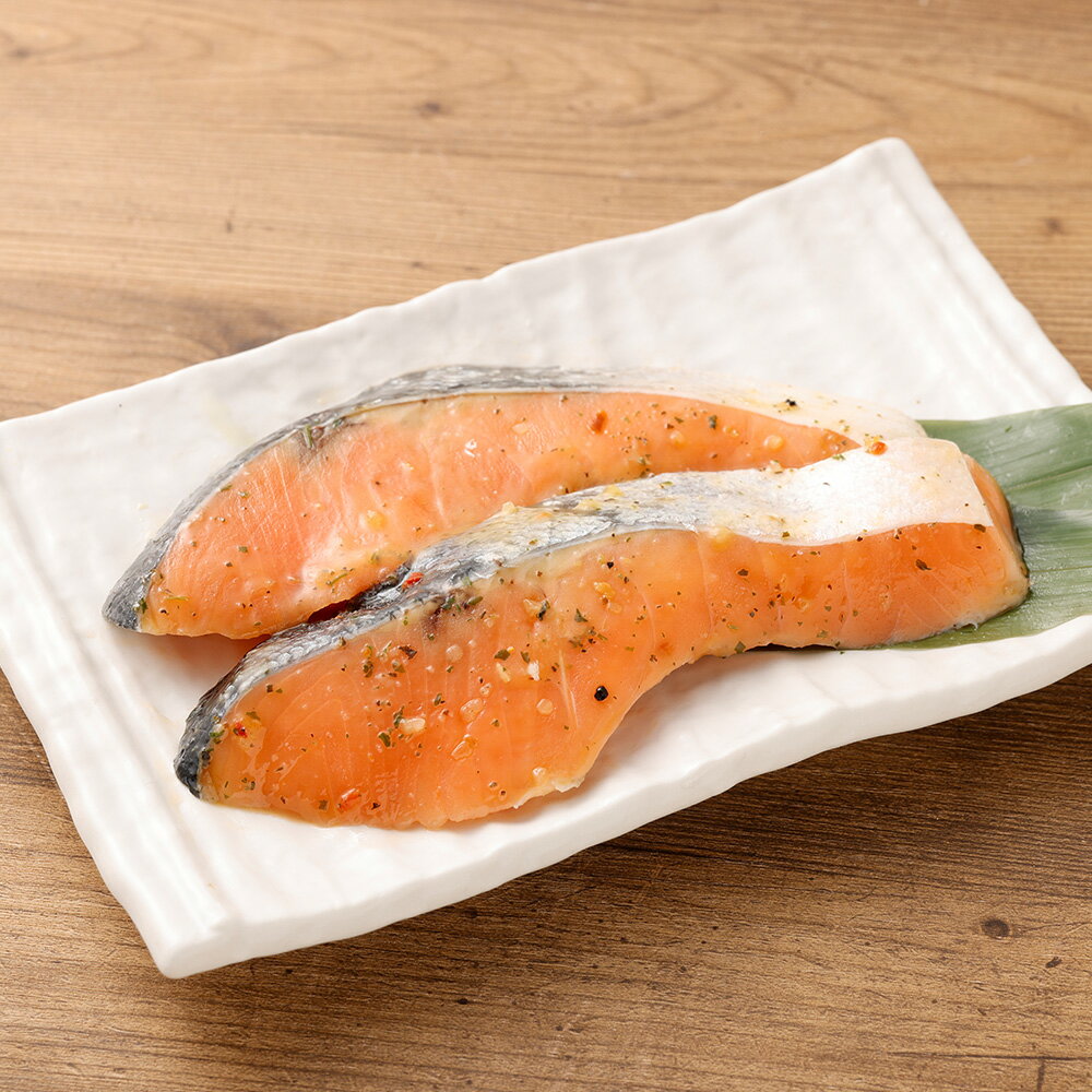 【ふるさと納税】 鮭のバジル焼き 2切れ×7パック 計14切 鮭 魚 おかず フライパン調理 バジル 惣菜 切身 海鮮 冷凍 九州 熊本 熊本県 熊本市 送料無料