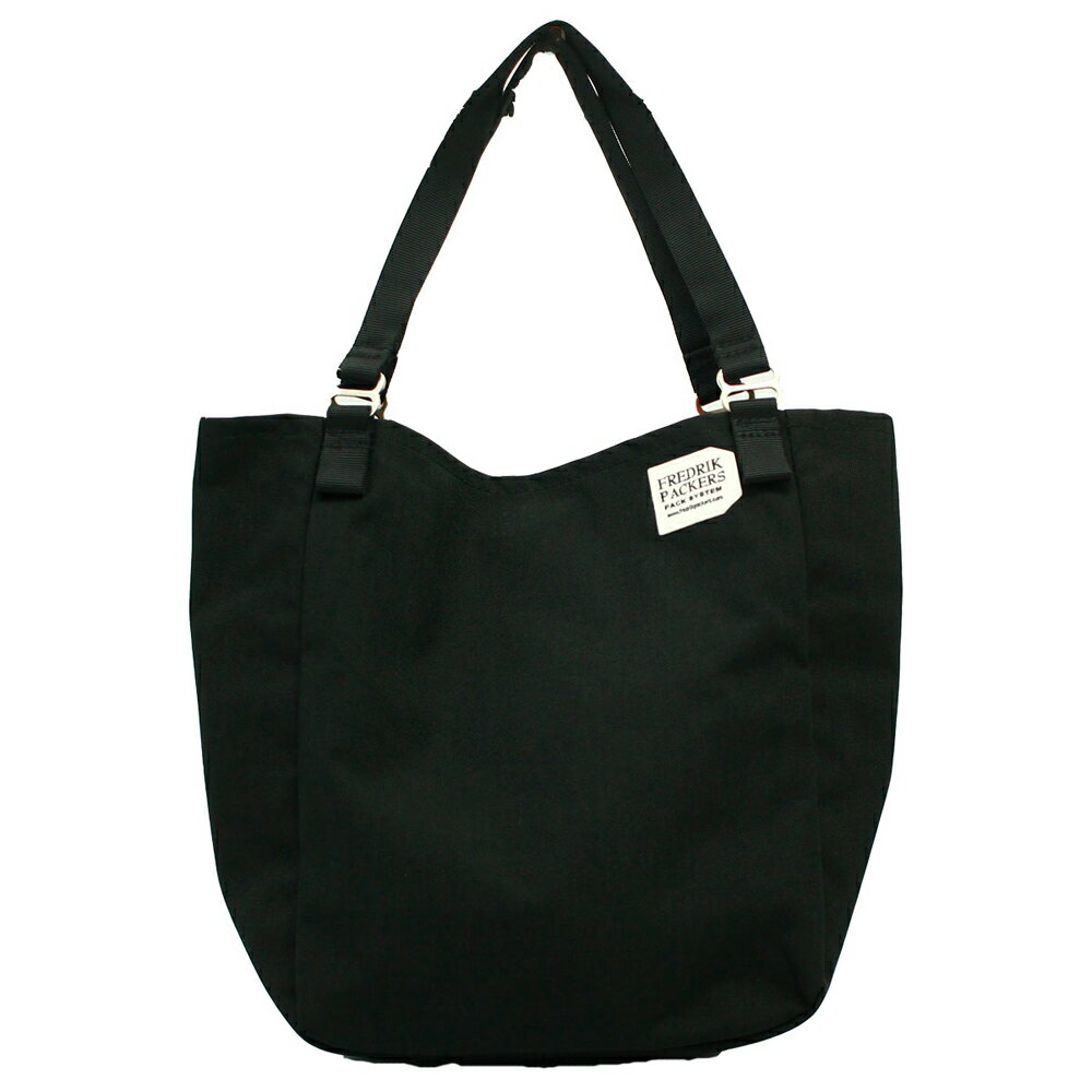 FREDRIK PACKERS MISSION TOTE [S] (BLACK) フレドリックパッカーズ トートバッグ ショルダーバッグ Sサイズ メンズ レディース バック 鞄 黒 ブラック 通学 通勤 日本製 熊本県 送料無料