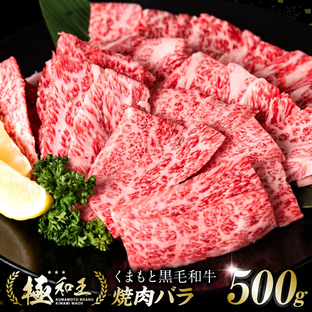 極和王シリーズくまもと黒毛和牛 焼肉バラ 500g A4-A5 ランク 焼肉 焼き肉 国産牛 和王 黒毛和牛 和牛 牛 牛肉 お肉 肉 国産 熊本県産 冷凍 送料無料