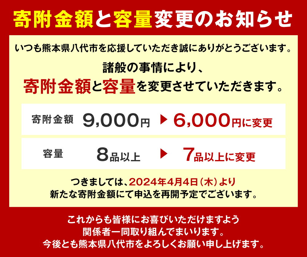 【ふるさと納税】 八代市産 旬の農産物 詰合せ 復興 福袋 7品以上 野菜 果実 果物 やさい 合計7品目以上 セット 季節の野菜 季節の果実 おまかせ 国産 熊本県産 送料無料