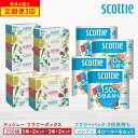 【ふるさと納税】【定期便3回】【毎月1回お届け】【スコッティ】ティシュー フラワーボックス 250組(5箱パック×2セット・3箱パック×2セット)+フラワーパッ...
