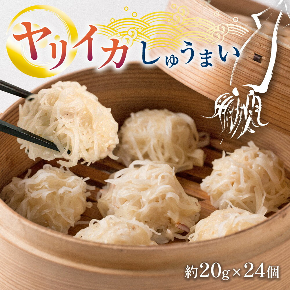 【ふるさと納税】ヤリイカ しゅうまい 24個 中華 惣菜 焼売 シュウマイ やりいか おかず 冷凍 国産 熊本県 九州送料無料 1