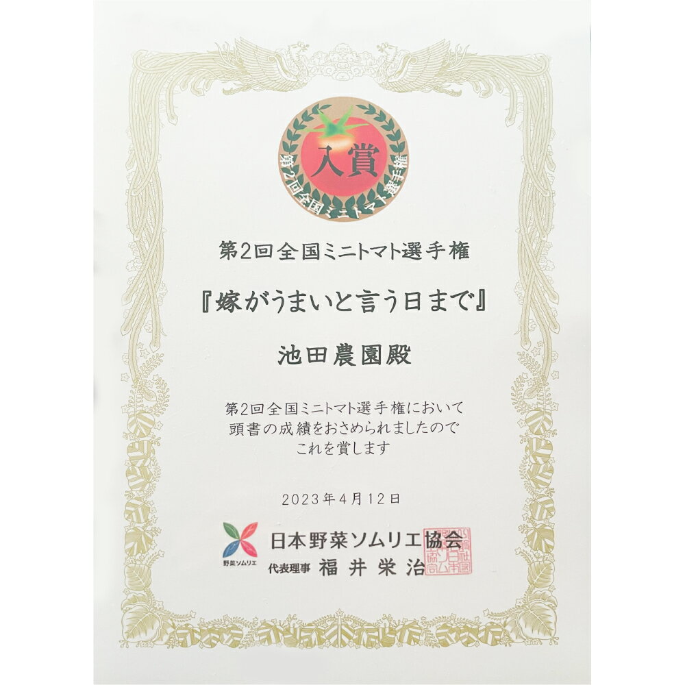 【ふるさと納税】嫁がうまいと言う日まで ミニトマト 800g 野菜 トマト 春 夏 旬 新鮮 サラダ 生野菜 国産 熊本県産 八代市 春 夏 旬 九州 送料無料