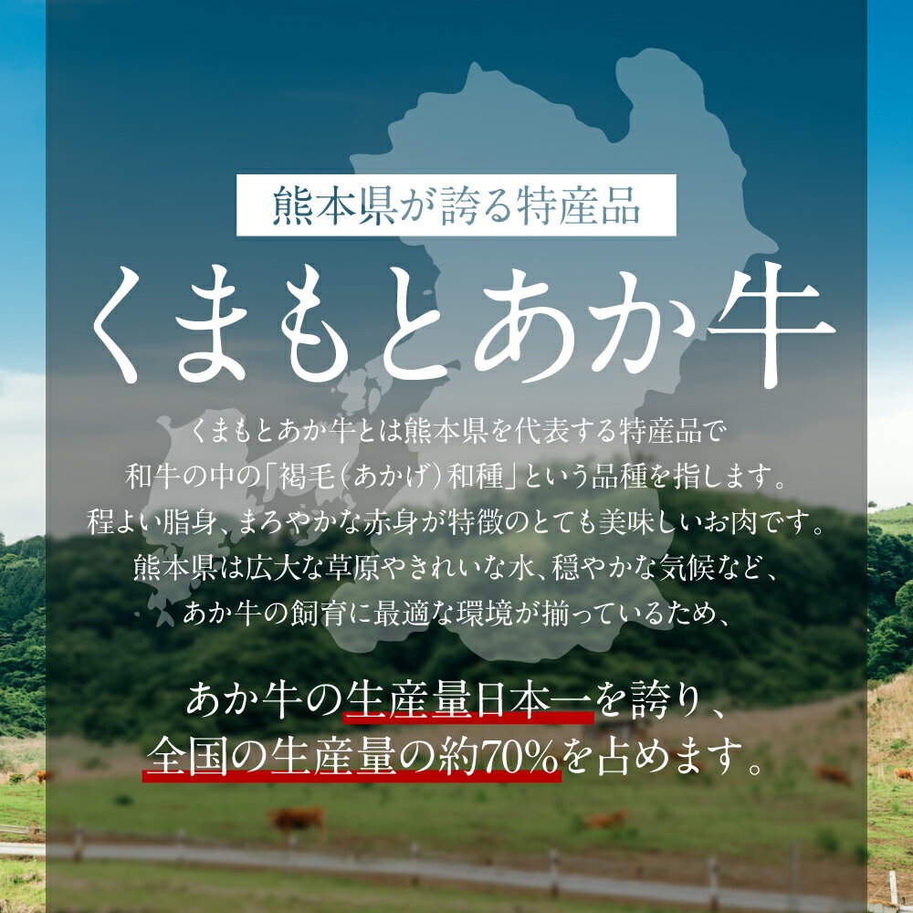 【ふるさと納税】あか牛 ランプステーキセット ランプステーキ150g×2枚 あか牛のたれ200ml付き お肉 牛肉 ランプ 冷凍 熊本県産 九州産 国産 送料無料