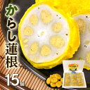 【ふるさと納税】からし蓮根 15個入 熊本名物 辛子 れんこん 蓮根 レンコン おつまみ おかず 惣菜 九州 熊本県 八代市 冷凍 ご当地 郷土料理 特産 お取...