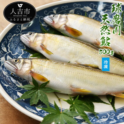 球磨川天然鮎 500g 3〜4尾 アユ あゆ 魚 魚介類 九州産 熊本県産 人吉産 冷凍 送料無料