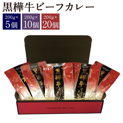 黒樺牛ビーフカレー 200g 5個/10個/20個 5人前 10人前 20人前 カレー ビーフカレー 黒樺牛 くろはなぎゅう レトルトカレー レトルト食品 レトルト セット 送料無料