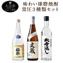 【ふるさと納税】味わい球磨焼酎 常圧3種類セット 720ml 各1本 3本セット 飲み比べ 酒 米焼酎 球磨焼酎 送料無料(4)