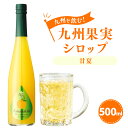 28位! 口コミ数「0件」評価「0」九州を飲む！ 九州果実シロップ 甘夏 500ml 1本 あまなつ なつみかん 柑橘 果実 シロップ 果汁 はちみつ ハチミツ 国産 九州 熊･･･ 