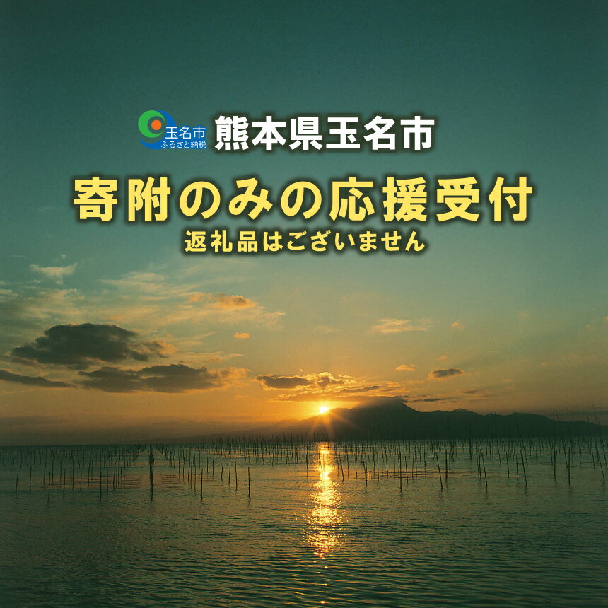 【ふるさと納税】熊本県玉名市応援寄附（返礼品なし）