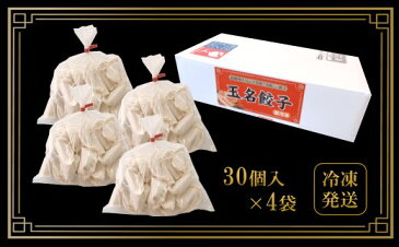 【ふるさと納税】『玉名餃子』どどど〜っんと 120個(30個×4袋)旨み溢れる肉汁