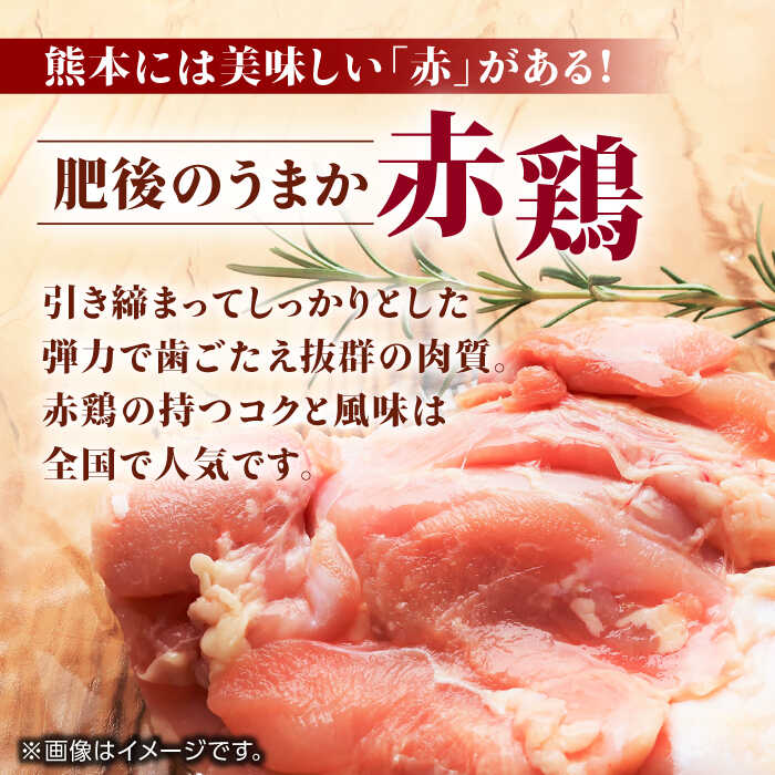 【ふるさと納税】【3回定期便】肥後のうまか 赤鶏 3種食べ比べセット（もも むね ささみ）各1kg【山内飼料 株式会社 熊本営業所】[ZAB015]