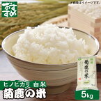 【ふるさと納税】菊鹿の米 ヒノヒカリ 5kg【有限会社 あそしな米穀】[ZBI016]