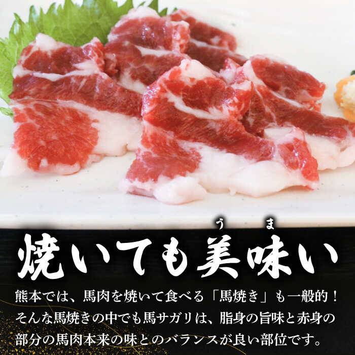 【ふるさと納税】【3回定期便】【数量限定】馬サガリ ひも肉 300g 馬刺し/焼肉用【山鹿食品企画】[ZBO051]