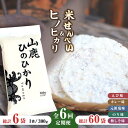 12位! 口コミ数「0件」評価「0」【6回定期便】【おつまみにも♪】米せんべい（えび味、カレー味、元祖塩味、のり味、梅しそ味）& ヒノヒカリ【せんべい工房】[ZBQ015]