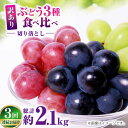 【ふるさと納税】【先行予約】 【3回定期便】 訳あり 毎月違うぶどうをお届け! ぶどう3種 食べ比べ 切り落とし 約700g 【合同会社 社方園】[ZBZ048...