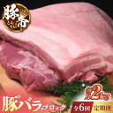 15位! 口コミ数「0件」評価「0」【6回定期便】豚帝 豚バラ ブロック 約2kg【KRAZY MEAT(小田畜産)】[ZCP068]