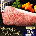 【ふるさと納税】【6回定期便】熊本県産 黒毛和牛 サーロイン ステーキ 1枚 約200g【有限会社九州食肉産業】[ZDQ037]