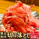 【ふるさと納税】黒毛和牛 切り落とし 合計約1.6kg 約5