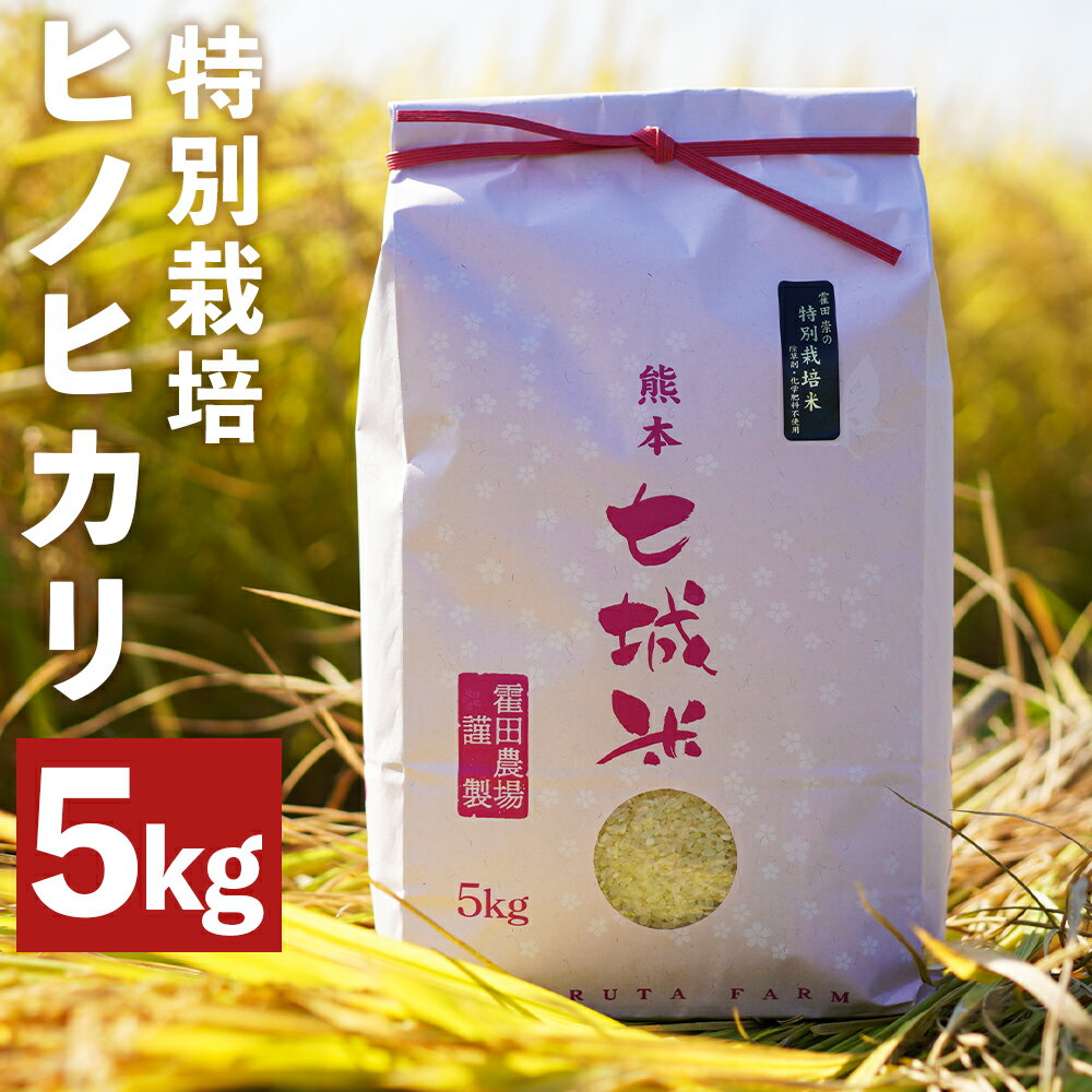 つるたファームの極ヒノヒカリ 5kg 白米 精米 お米 令和4年産 特別栽培米 熊本県産 九州産 送料無料