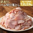 商品詳細 名称 訳ありハム切り落とし 産地 菊池市産 内容量 【1.2kg】 200g×6パック 【2.4kg】 200g×12パック 原材料名 豚肉(国産)、食塩、砂糖、香辛料、たん白加水分解物、酵母エキス/リン酸塩(Na)、カゼインNa、酸化防止剤(ビタミンC)、発色剤(亜硝酸Na)、(一部に小麦・乳成分・豚肉を含む) アレルギー表記 小麦・乳成分・豚肉 賞味期限 発送日から180日 保存方法 マイナス18℃以下 提供者 有限会社 ハム工房TONGTONG 商品説明 ハム工房TONGTONGの大人気商品であるハム切り落としが1.2kg分も入ったセットです。 通常、ハムといえばロースハムやボンレスハムとして製造していますが、どうしても出てきてしまう端切れや形が崩れて見た目が悪くなったものを切り落とし商品として販売しています。 元はロースハムやボンレスハムなので、味は間違いありません。 しっとりとした食感と、肉の旨味がしっかりと感じられます。 それを200gずつのパックにしていますので、使いたいときに必要なだけ解凍してお召し上がり下さい。 そのまま食べてももちろん美味しいですが、炒め物やスープ料理など幅広くご利用頂けます。 備考 ●商品が到着しましたら、冷凍庫で保管ください。 ●開封後は速やかにお召し上がりください。 地場産品に該当する理由 市内で生産された原料(豚肉)が重量比で50％以上を占めている。 工夫やこだわり 主原料である豚肉は、弊社代表の実弟が牧場を経営しており、そのブランド豚(金TONG)を使用しています。 安心安全で美味しい豚肉や加工品を提供するため兄弟で連携しています。 加工品については、保存料を使用せず、豚肉本来の旨味を引き出すために当社オリジナルレシピで製造しています。 関わっている人 私たち「ハム工房TONGTONG」では、豚肉はもちろんのこと水や香辛料など一つ一つの材料にもこだわり、厳格な衛生管理のもと、ソーセージやハムなど心を込めて作っています。 常時10名近くのスタッフで製造しており、10年以上携わっているベテランの方も複数名おります。 環境 製造工場の周りには田んぼが多く、静かでのどかな場所にあります。阿蘇の伏流水が流れており、同じ七城地域で取れるお米は過去に何度も品評会で特Aを受賞するほどです。 その豊かできれいな水は、豚舎でも豚の飲料水として使用しています。 もちろん、ウインナーやハムの製造時にも使用しておりますので、当店の商品は熊本の最大の魅力である自然に育まれた食べ物と言えます。 時期 おかげさまで「ハム工房TONGTONG」は創業して20年余りとなりました。 当初から変えずにやってきたこともあれば、世の中の流れに合わせて変化させてきたこともあります。 根底にあるのは、皆様が食べて「美味しい」と言って頂けるものを作りたいという気持ちです。 いつでも安心してご注文下さい。 お礼の品に対する想い まだまだ知名度の低い豚肉(金TONG)です。 この豚肉や加工品を全国の皆様に知って頂きたいです。 菊池市にこんな美味しいものがあるのなら旅行したいと思われるような存在になりたいです。 ふるさと納税でやりたい事・生まれた変化 以前からこの生まれ育った菊池市に対して何か恩返しをしたいという想いがありました。 全国各地から寄付を頂くことで、この菊池市のPRや活性化につながるよう少しでもお役に立てれば嬉しいです。 ・ふるさと納税よくある質問はこちら ・寄附申込みのキャンセル、返礼品の変更・返品はできません。あらかじめご了承ください。寄附金の使い道について 「ふるさと納税」寄付金は、下記の事業を推進する資金として活用してまいります。 寄付を希望される皆さまの想いでお選びください。 (1)豊富な資源を生かした産業づくり（産業と経済） (2)みんなで支え合う安心づくり（子育てと健康福祉） (3)自然の恵みを守り安全で魅力あるまちづくり（自然環境と暮らしの基盤） (4)学び合いと地域が育む人づくり（教育と文化） (5)市長一任 受領申請書及びワンストップ特例申請書について ■受領書 入金確認後、注文内容確認画面の【注文者情報】に記載の住所に発送の用意が済み次第、順次お届けさせていただきます。 ■ワンストップ特例申請書 ワンストップ特例申請書は受領証明書と一緒にお送り致します。住民票住所が返礼品の送付先と異なる場合は必ず備考欄に住民票住所をご記入ください。