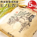 【ふるさと納税】熊本県菊池産 ヒノヒカリ 白米 5kg 令和