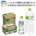 名称 【ふるさと納税】い・ろ・は・す 阿蘇の天然水親子セット 2L PET(6本)+540ml PET(24本)各1ケース【熊本県宇土市】 内容量 2L PET(6本)×1ケース　540ml PET(24本)×1ケース 原材料 水 消費期限 品質保持期限：製造より24ヶ月 保存方法 常温 配送温度帯 常温 説明 阿蘇の自然が育んだ天然水『い・ろ・は・す』が返礼品に登場。人にも環境にもやさしいおいしいナチュラルミネラルウォーター。飲料にもお料理にも！赤ちゃんのミルクの調乳にも！さまざまなシーンでお使いいただけます。『い・ろ・は・す』は軟水です。 2019年5月、「い・ろ・は・す 天然水」の採水地として新たに加わった、阿蘇・熊本の自然が育んだ「阿蘇の天然水」をお届けします。 阿蘇外輪から熊本地域まで約20年の歳月をかけて磨かれ、ミネラル分や炭酸分がバランスよく溶け込んだ、体にやさしい天然のミネラルウォーターをご賞味ください。 ※「い・ろ・は・す阿蘇の天然水」は、阿蘇・熊本地域の共有の財産である豊富で良質な地下水を使用した製品であり、阿蘇・熊本地域の14市町村が連携し、共通の返礼品として採用しています。 【採用市町村】14市町村 ・熊本市、菊池市、宇土市、阿蘇市、合志市、大津町、菊陽町、南小国町、小国町、高森町、御船町、益城町、甲佐町、山都町 ※返礼品サイトの追加手続き等の関係から、4月30日現在、当製品の取扱いは一部の市町村のみとなっております。順次、追加いたしますので、しばらくお待ちください。 注意事項 ※リニューアル等でパッケージ・内容等予告なく変更される場合があります。 ※出荷時に万全なチェックを行っておりますが、特に完成品等は現状の配送状況では多少の凹みは避けられませんのでご了承下さい。 ※お届け先様のご都合によりお受取り頂けず当市へ返送となった返礼品につきましては、再送は出来きかねますので予めご了承ください。 提供事業者 コカ・コーラボトラーズジャパン株式会社 ・ふるさと納税よくある質問はこちら・寄付申込みのキャンセル、返礼品の変更・返品はできません。あらかじめご了承ください。 ・お届け日の指定は承っておりません。 ・長期不在や転居等のご予定は、必ず備考欄に記載いただくか、お早めにご連絡ください。 ・長期不在や転居等でお受取りいただけない場合、お礼品の再送や交換はできません。あらかじめご了承ください。 ・受け取り後、すぐに返礼品の状態をお確かめください。 ・受け取り後2日目以降に、返礼品の腐敗や破損等、異常についてご連絡いただいた場合、返礼品の交換・再送等のご対応はできません。あらかじめご了承ください。【ふるさと納税】い・ろ・は・す 阿蘇の天然水親子セット 2L PET(6本)+540ml PET(24本)各1ケース【熊本県宇土市】受領証明書及びワンストップ特例申請書のお届けについて入金確認後、注文内容確認画面の【注文者情報】に記載の住所にお送りいたします。発送の時期は、寄付確認後14日以内を目途に、お礼の特産品とは別にお送りいたします。