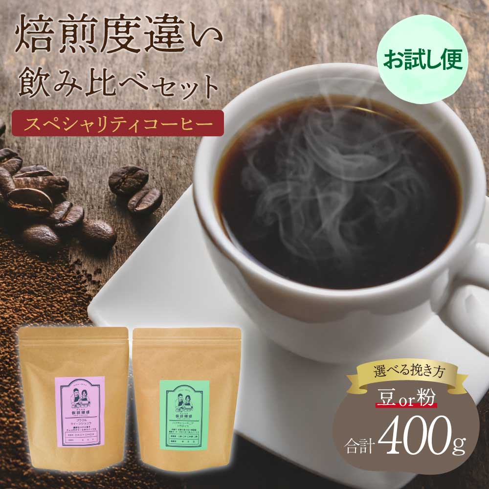 [お試し便]スペシャリティコーヒー [豆or粉]選べる挽き方 コーヒー 珈琲 コーヒー豆 珈琲豆 コーヒー粉 珈琲粉 直火焙煎 送料無料