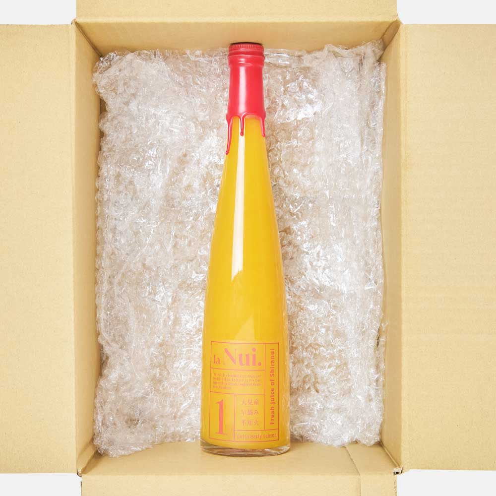 【ふるさと納税】大見産 自然栽培 早摘み不知火ジュース 500ml 1本 または 2本 冷蔵 100%ジュース しらぬい デコポンと同品種 フレッシュ 甘さ控えめ 爽やか 酸味 ご当地 熊本 おすすめ 国産 不知火町 熊本県 宇城市産 ギフト プレゼント 贈り物 株式会社la Nui.