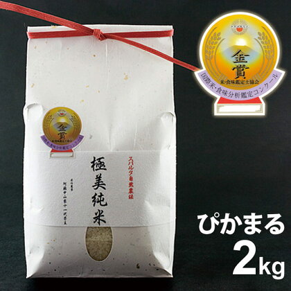 2kg ぴかまる 米・食味分析鑑定コンクール 金賞 阿蘇 熊本 お取り寄せ ギフト 贈り物