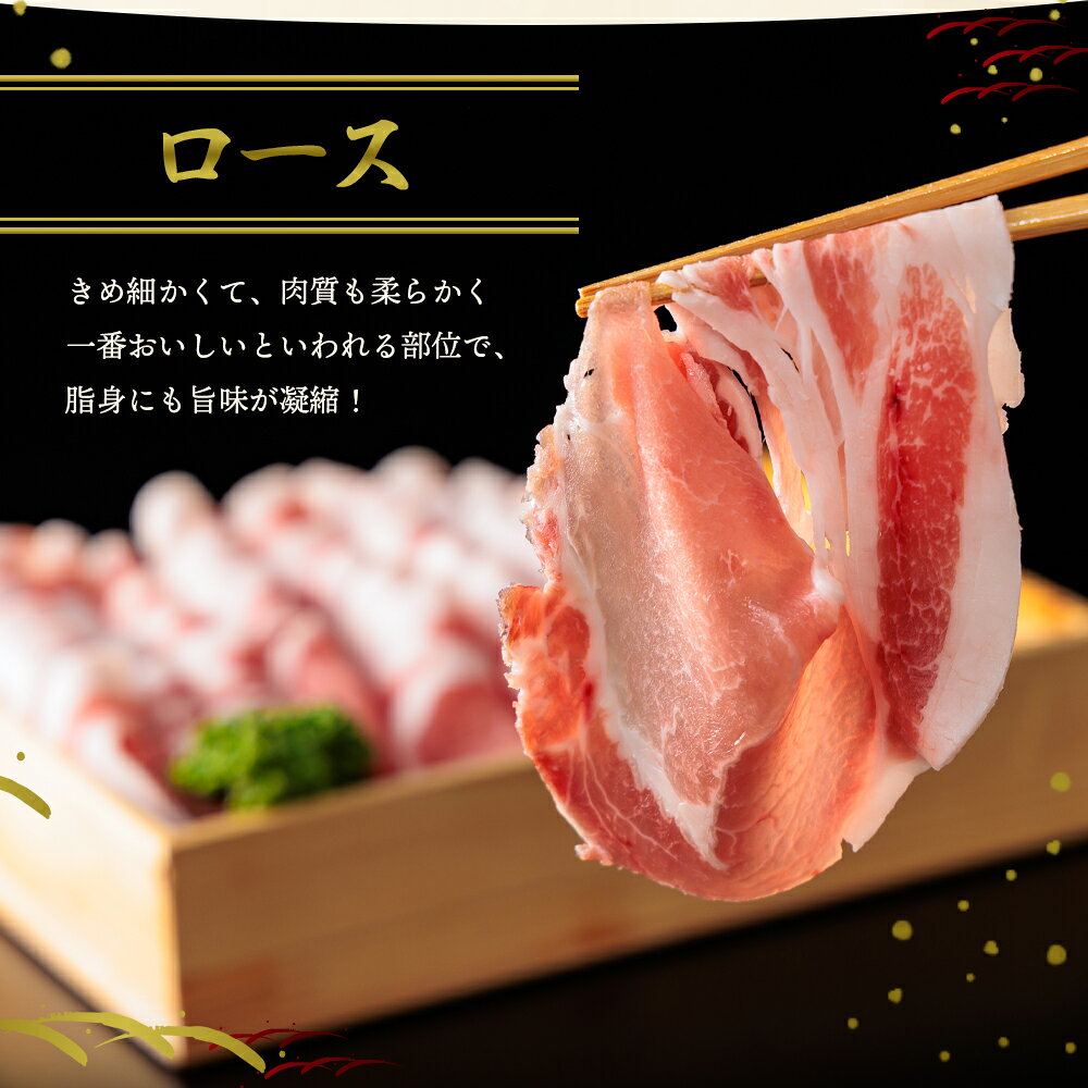 【ふるさと納税】豚肉 しゃぶしゃぶ 鍋 阿蘇 ロース バラ スライス セット 2kg 冷...