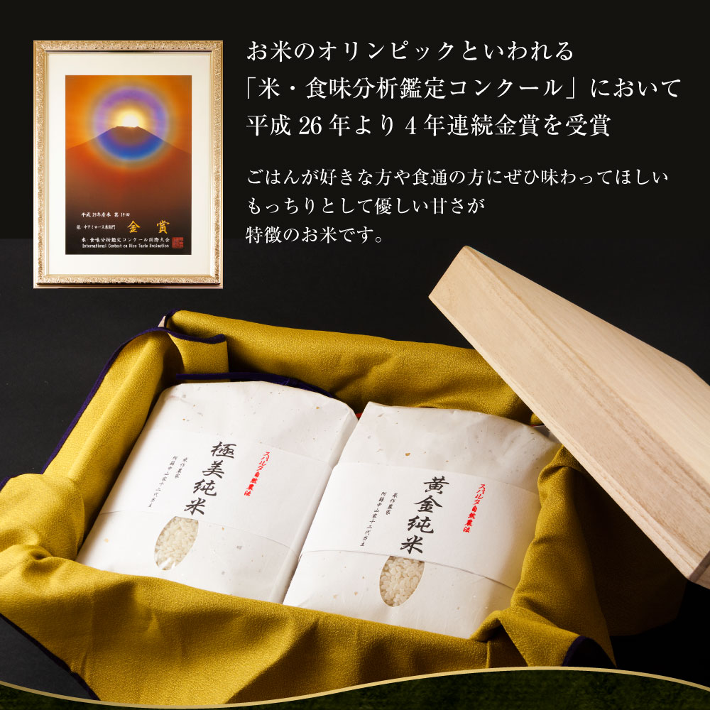 【ふるさと納税】熊本県阿蘇市 お米300g×6個ギフトセット ぴかまる 合計1800g 米・食味分析鑑定コンクール 金賞 阿蘇 熊本 ギフト対応可 米食味ランキング あなたが選ぶおいしい米日本一大会 f432148-aso-10000355 熊本県阿蘇市 サンプル画像3