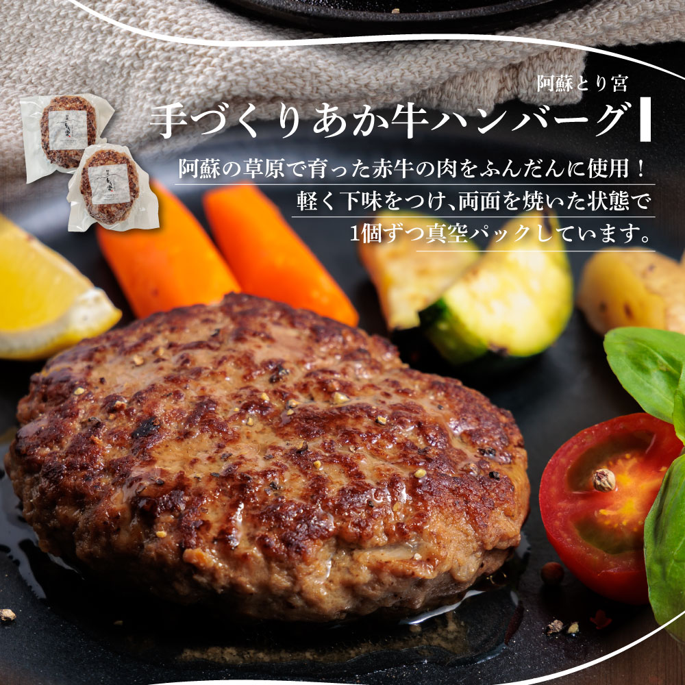 【ふるさと納税】豪華5種類のあか牛のハンバーグ食べ比べセット(15個) あか牛 ハンバーグ 冷凍 食べ比べ ハンバーグ 人気ハンバーグ 5種 15個 まとめ買い レトルト 湯煎 お取り寄せ 詰め合わせ ギフト 国産 豪華 おうちごはん 熊本県 阿蘇市 f432148-aso-10001004 熊本県阿蘇市 サンプル画像3