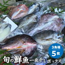 【ふるさと納税】一夜干し 旬 鮮魚 干物 天然 ミネラル製法