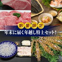 【ふるさと納税】数量限定 お正月 年末 届く 年越し セット 特上 牛肉 黒毛和牛 すき焼き たれ とらふぐ 刺身 てっさ てっちり ちり 活き車海老 真鯛 茶漬け 鯛茶漬け 車えび 本わさび 12月30日 お届け グルメ 海鮮 新鮮 天草産 熊本県 産地直送 お取り寄せグルメ 送料無料
