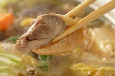 鶏鍋醤油スープ