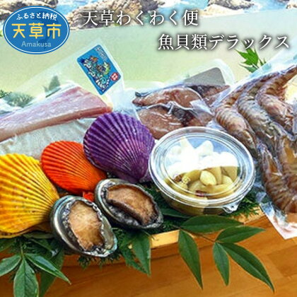 魚介類 デラックス セット 海の幸 車えび 活きあわび 刺身 一夜干し 白身魚 すり身 旬の魚 切り身 らっきょう 緋扇貝 干物 郷土品 新鮮