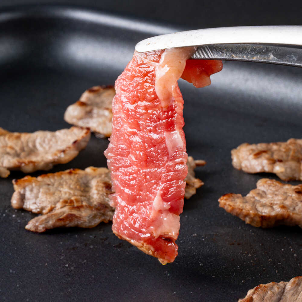【ふるさと納税】 熊本 赤牛 カルビ 焼肉用 約400g・ すきやき しゃぶしゃぶ用 約400g 計約800g 熊本県産 カット済み【合同会社 たべたせいか】[AYCB026] あか牛 和牛 牛肉 焼肉 冷凍 国産 f432164-koshi-10002617 熊本県合志市 サンプル画像3