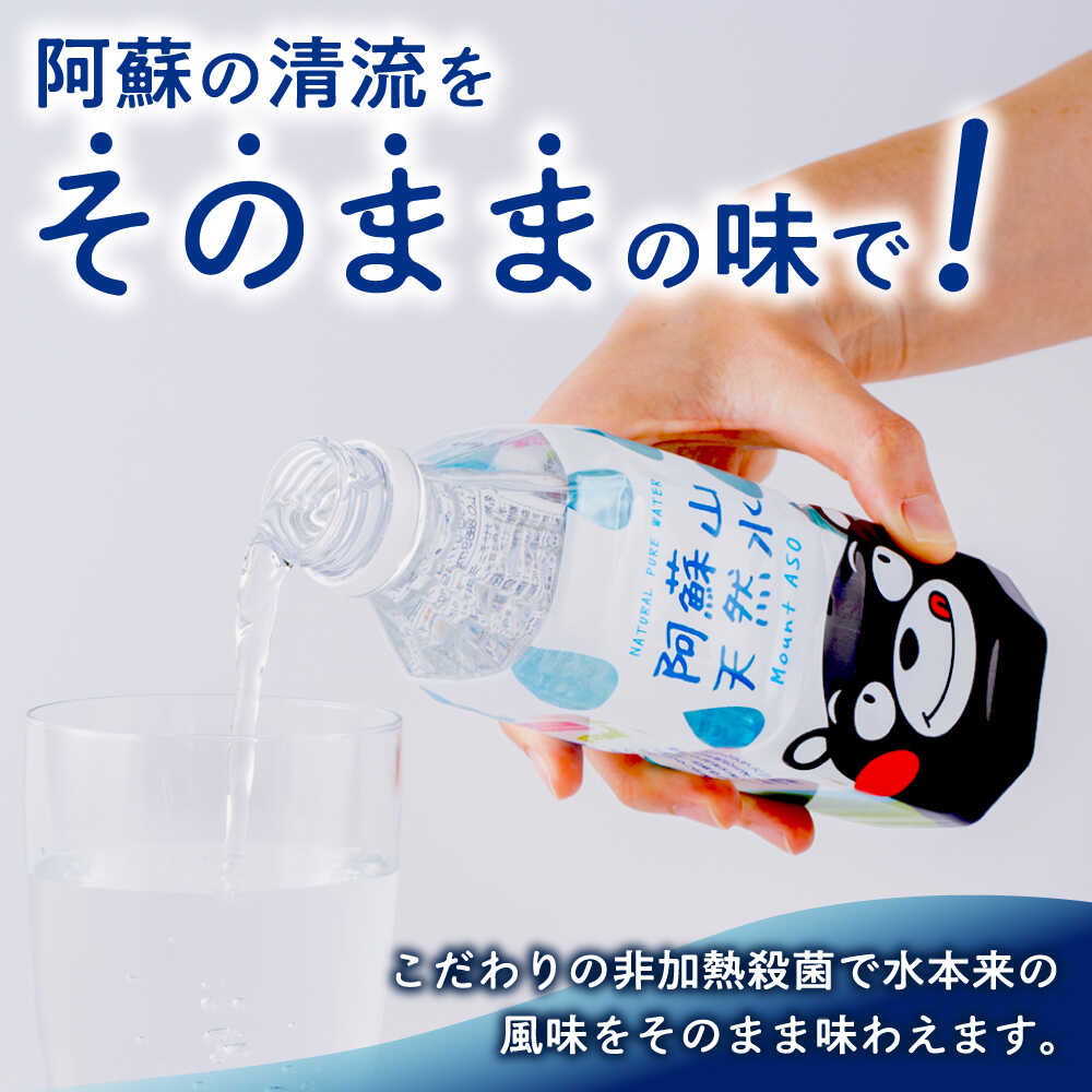 【ふるさと納税】熊本 阿蘇山天然水 500ml × 24本 2ケース（計48本） 天然水 水 ミネラルウォーター 保存 2年 【丸富産業株式会社】[AYDB003] f432164-koshi-10003040 熊本県合志市 サンプル画像2