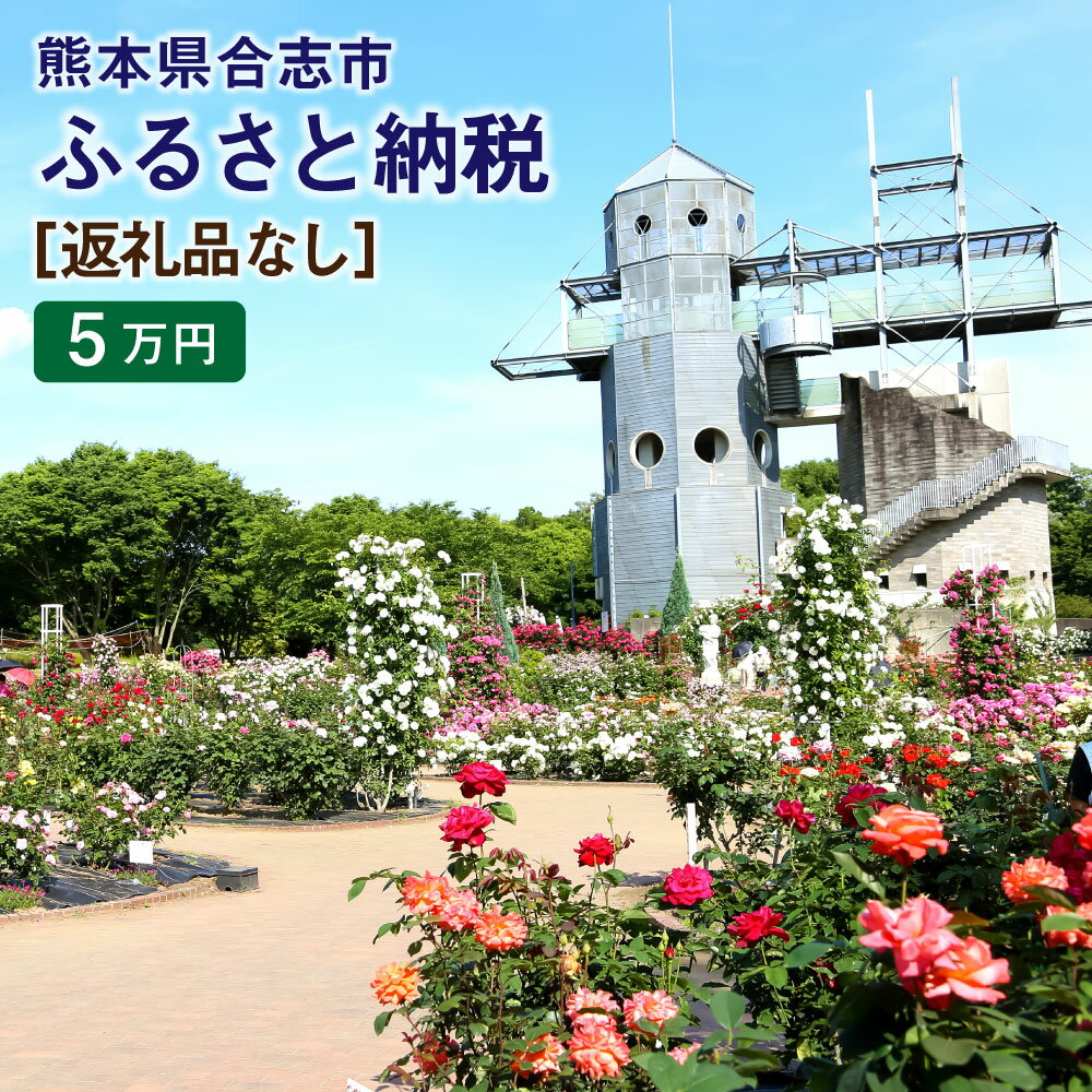 77位! 口コミ数「0件」評価「0」合志市への寄付（返礼品はありません） 熊本県 合志市 返礼品なし 1口 5万円